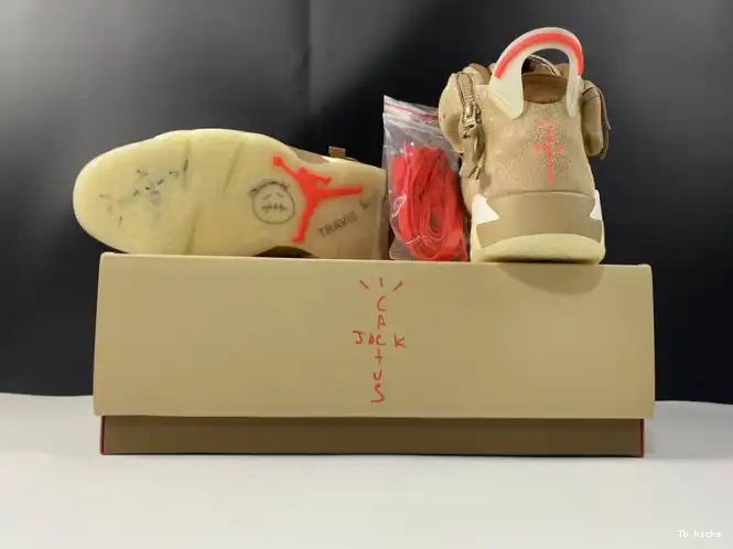 Reps TBK DH0690-200 Jordan Scott 6 Travis British Air Retro Khaki 0406